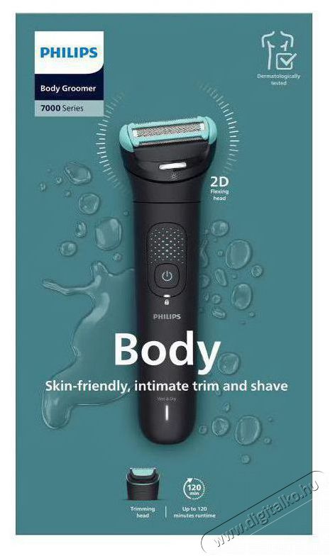 PHILIPS Series 7000 BG7470/15 Trimmelő Sz&eacute;ps&eacute;g&aacute;pol&aacute;s / Eg&eacute;szs&eacute;g - Szőrtelen&iacute;tő / borotva - F&eacute;rfi borotva - 525645