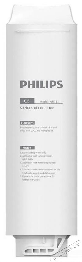 PHILIPS AUT811 csereszűrő Konyhai term&eacute;kek - V&iacute;zszűrő - V&iacute;zszűrő - 528829
