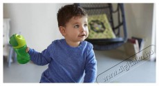 PHILIPS AVENT bögre rugalmas szívószállal 300 ml fiú + ajándék Petite&Mars tál 6m+ Szépségápolás / Egészség - Baba mama termék - Cumisüveg / cumi / etetés kiegészítő - 527841