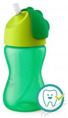 PHILIPS AVENT bögre rugalmas szívószállal 300 ml fiú + ajándék Petite&Mars tál 6m+ Szépségápolás / Egészség - Baba mama termék - Cumisüveg / cumi / etetés kiegészítő - 527841