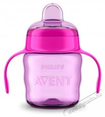 PHILIPS AVENT First Sip Classic bögre 200ml lány + ajándék Petite&Mars tál 6m+ Szépségápolás / Egészség - Baba mama termék - Cumisüveg / cumi / etetés kiegészítő - 527845