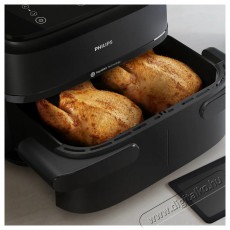 PHILIPS 1000 Series Airfryer NA150/00 Dual basket 7,1 l Konyhai term&eacute;kek - Konyhai kisg&eacute;p (s&uuml;t&eacute;s / főz&eacute;s / hűt&eacute;s / &eacute;telk&eacute;sz&iacute;t&eacute;s) - L&eacute;gkever&eacute;ses főzőg&eacute;p / elektromos kukta / multifunkci&oacute;s s&uuml;tő - 529875