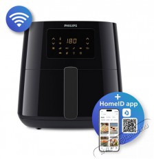PHILIPS 5000 Series Airfryer 6,2l XL Connected 14v1 HD9280/90 Konyhai termékek - Konyhai kisgép (sütés / főzés / hűtés / ételkészítés) - Légkeveréses főzőgép / elektromos kukta / multifunkciós sütő - 529878