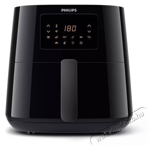 PHILIPS 5000 Series Airfryer 6,2l XL Connected 14v1 HD9280/90 Konyhai termékek - Konyhai kisgép (sütés / főzés / hűtés / ételkészítés) - Légkeveréses főzőgép / elektromos kukta / multifunkciós sütő - 529878