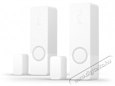 PHILIPS Hue Contact - fehér, 2db Háztartás / Otthon / Kültér - Biztonságtechnika - Nyitásérzékelő - 519592