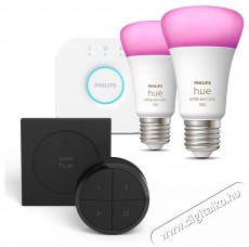 PHILIPS Hue Tap Dial Switch Black Háztartás / Otthon / Kültér - Világítás / elektromosság - E27 foglalatú izzó - 521048