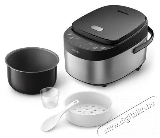 PHILIPS 3000 Series HD3093/80 Konyhai term&eacute;kek - Konyhai kisg&eacute;p (s&uuml;t&eacute;s / főz&eacute;s / hűt&eacute;s / &eacute;telk&eacute;sz&iacute;t&eacute;s) - Rizsfőző - 530684