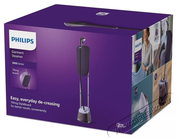 PHILIPS STE3160/30 3000 Series &Aacute;ll&oacute; ruhagőz&ouml;lő H&aacute;ztart&aacute;s / Otthon / K&uuml;lt&eacute;r - Vasal&oacute; - Vasal&oacute; - 531341