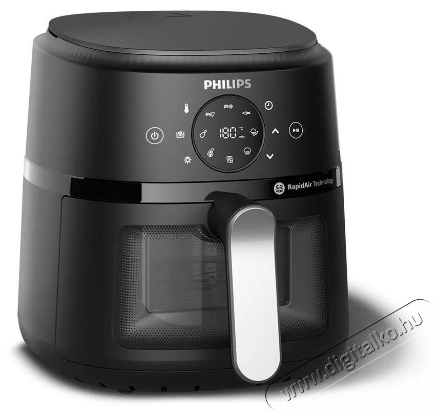 PHILIPS NA211/00 2000 Series Airfryer Konyhai term&eacute;kek - Konyhai kisg&eacute;p (s&uuml;t&eacute;s / főz&eacute;s / hűt&eacute;s / &eacute;telk&eacute;sz&iacute;t&eacute;s) - L&eacute;gkever&eacute;ses főzőg&eacute;p / elektromos kukta / multifunkci&oacute;s s&uuml;tő - 531658