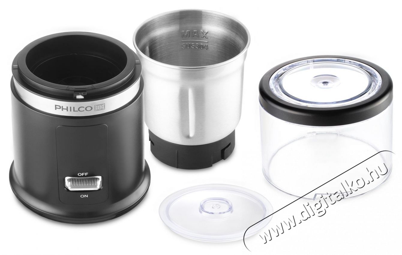 Philco PHCG 3020 Slice Grind K&aacute;v&eacute;dar&aacute;l&oacute; Konyhai term&eacute;kek - K&aacute;v&eacute;főző / k&aacute;v&eacute;&ouml;rlő / kieg&eacute;sz&iacute;tő - K&aacute;v&eacute;dar&aacute;l&oacute; / őrlő - 531577