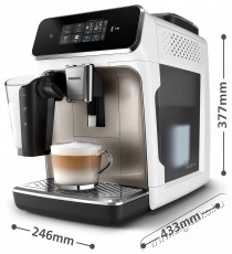 PHILIPS EP2333/40 K&Aacute;V&Eacute;FŐZŐ AUTOMATA-Bemutat&oacute; darab Konyhai term&eacute;kek - K&aacute;v&eacute;főző / k&aacute;v&eacute;&ouml;rlő / kieg&eacute;sz&iacute;tő - Automata k&aacute;v&eacute;főző - 532410