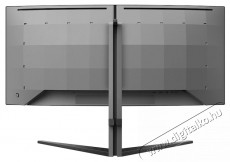 PHILIPS EVNIA Curved, 34 , QD-OLED, WQHD, 175 Hz, 0,03 ms, HDR400, TrueBlack, FlickerFree, HA, HDMI, DisplayPort, USB, hub, RGB, Light, FX, 34M2C6500/00, fekete Iroda &eacute;s sz&aacute;m&iacute;t&aacute;stechnika - Monitor - 21:9 Ultrawide monitor - 533688