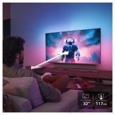 PHILIPS 32PFS6900 AMBILIGHT LED telev&iacute;zi&oacute;, 80 cm, Smart TV, Full HD, F energiaoszt&aacute;ly (2025-&ouml;s modell) Telev&iacute;zi&oacute;k - LED telev&iacute;zi&oacute; - 1080p Full HD felbont&aacute;s&uacute; - 535496