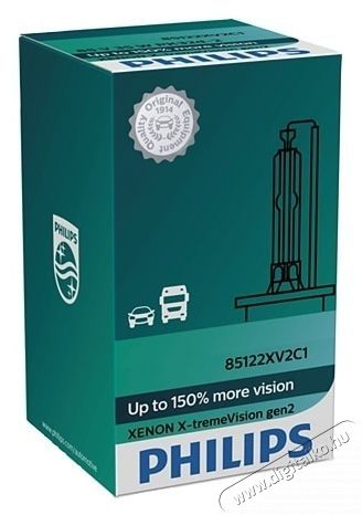 PHILIPS D1S Extreme Vision Xenon aut&oacute;f&eacute;nysz&oacute;r&oacute; izz&oacute;, 85V, 35W, 1 db Aut&oacute;hifi / Aut&oacute; felszerel&eacute;s - Aut&oacute;s / aut&oacute;hifi kieg&eacute;sz&iacute;tő - Egy&eacute;b aut&oacute;s kieg&eacute;sz&iacute;tő - 535492