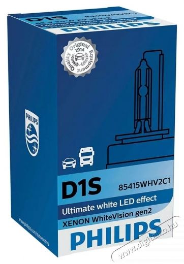 PHILIPS D1S White Vision Xenon izz&oacute;, 85V, 35W, 1 db Aut&oacute;hifi / Aut&oacute; felszerel&eacute;s - Aut&oacute;s / aut&oacute;hifi kieg&eacute;sz&iacute;tő - Egy&eacute;b aut&oacute;s kieg&eacute;sz&iacute;tő - 535491