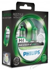 PHILIPS H4 Color Vision Green halog&eacute;n f&eacute;nysz&oacute;r&oacute; izz&oacute; k&eacute;szlet Aut&oacute;hifi / Aut&oacute; felszerel&eacute;s - Aut&oacute;s / aut&oacute;hifi kieg&eacute;sz&iacute;tő - Egy&eacute;b aut&oacute;s kieg&eacute;sz&iacute;tő - 535487