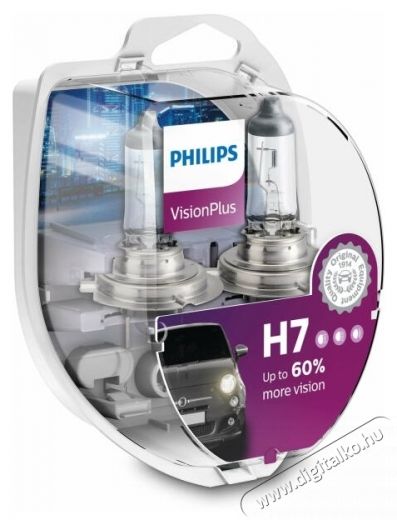 PHILIPS H7 Vision Plus halog&eacute;n aut&oacute;f&eacute;nysz&oacute;r&oacute; izz&oacute; k&eacute;szlet Aut&oacute;hifi / Aut&oacute; felszerel&eacute;s - Aut&oacute;s / aut&oacute;hifi kieg&eacute;sz&iacute;tő - Egy&eacute;b aut&oacute;s kieg&eacute;sz&iacute;tő - 535485