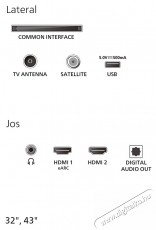 PHILIPS LED 32PHS5500 telev&iacute;zi&oacute;, 80 cm, HD, E energiaoszt&aacute;ly (2025-&ouml;s modell) Telev&iacute;zi&oacute;k - LED telev&iacute;zi&oacute; - 720p HD Ready felbont&aacute;s&uacute; - 535495