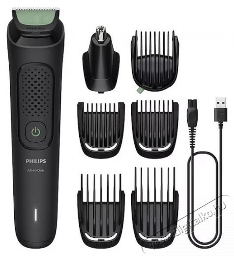 PHILIPS MG3930/15 All-in-One 7 az 1-ben szak&aacute;ll-, fej- &eacute;s testszőrny&iacute;r&oacute;, 60 perces akkumul&aacute;tor-&eacute;lettartam, 10 hossz&uacute;s&aacute;gi be&aacute;ll&iacute;t&aacute;s: 0,5&ndash;16 mm, &ouml;n&eacute;lező peng&eacute;k, t&aacute;rol&oacute;t&aacute;ska Sz&eacute;ps&eacute;g&aacute;pol&aacute;s / Eg&eacute;szs&eacute;g - Szőrtelen&iacute;tő / borotva - Arc- &eacute;s testszőrzet v&aacute;g&oacute;, form&aacute;z&oacute; - 537208