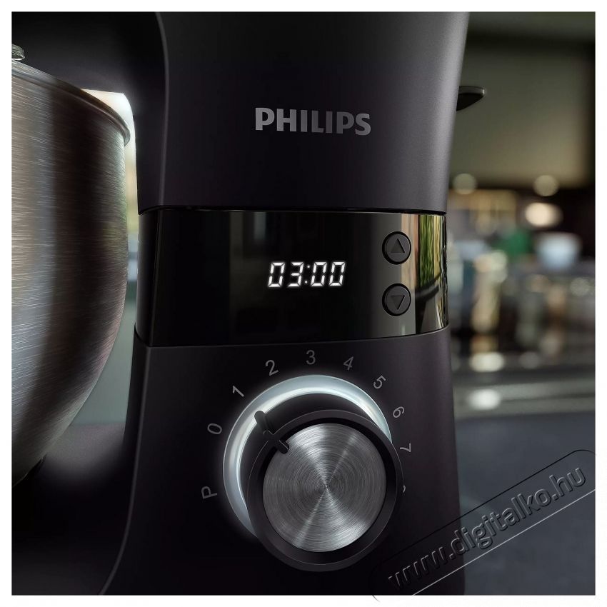 PHILIPS HR7962/21 7000 ProKnead konyhai robotg&eacute;p turmix &eacute;s h&uacute;sdar&aacute;l&oacute; kieg&eacute;sz&iacute;tőkkel Konyhai term&eacute;kek - Konyhai kisg&eacute;p (elők&eacute;sz&iacute;t&eacute;s / feldolgoz&aacute;s) - Konyhai robotg&eacute;p - 537595