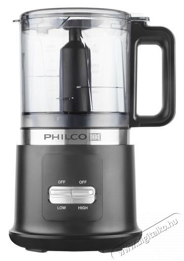 Philco PHHB 3210 S G Food processzor Konyhai term&eacute;kek - Konyhai eszk&ouml;z - Szeletelő / reszelő / kinyom&oacute; - 531576
