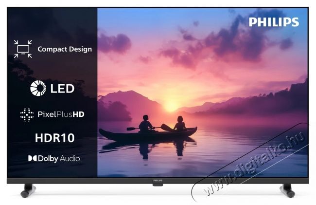 PHILIPS 40PFS6050 LED telev&iacute;zi&oacute;, 100 cm, Smart TV, Full HD, E energiaoszt&aacute;ly (2025-&ouml;s modell) Telev&iacute;zi&oacute;k - LED telev&iacute;zi&oacute; - 1080p Full HD felbont&aacute;s&uacute; - 540463