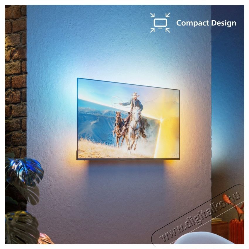 PHILIPS AMBILIGHT QLED 40PQS6901 Telev&iacute;zi&oacute; (2026-os modell), 100 cm, Smart TV, Full HD, D energiaoszt&aacute;ly Telev&iacute;zi&oacute;k - LED telev&iacute;zi&oacute; - 1080p Full HD felbont&aacute;s&uacute; - 540461