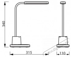 PHILIPS Bucket LED asztali l&aacute;mpa, &uacute;jrat&ouml;lthető, 7W, 200 lm, 5V, &aacute;ll&iacute;that&oacute; f&eacute;nyerőss&eacute;g, f&eacute;nyhőm&eacute;rs&eacute;klet (3000/4000/5700K), IP20, 34 cm, feh&eacute;r H&aacute;ztart&aacute;s / Otthon / K&uuml;lt&eacute;r - Vil&aacute;g&iacute;t&aacute;s / elektromoss&aacute;g - Asztali l&aacute;mpa - 540467