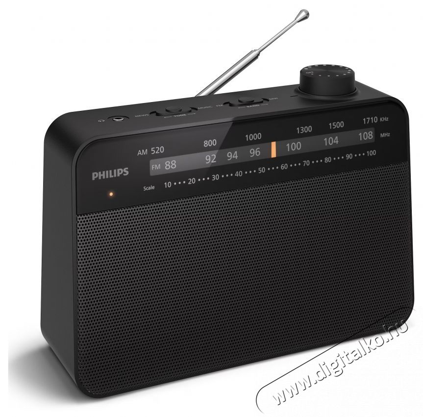 PHILIPS TAR2509/12 hordozhat&oacute; r&aacute;di&oacute;, FM/AM, Fekete Audio-Video / Hifi / Multim&eacute;dia - R&aacute;di&oacute; / &oacute;r&aacute;s r&aacute;di&oacute; - Hordozhat&oacute;, zseb-, t&aacute;ska r&aacute;di&oacute; - 540466