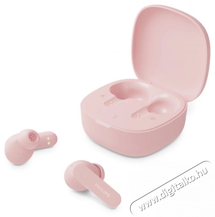 PHILIPS TAT2100PK/00 f&uuml;lhallgat&oacute;, TWS, Bluetooth 6.0, Mikrofon, IPX4, 36 &oacute;ra auton&oacute;mia, R&oacute;zsasz&iacute;n Audio-Video / Hifi / Multim&eacute;dia - F&uuml;l &eacute;s Fejhallgat&oacute;k - F&uuml;lhallgat&oacute; - 540454