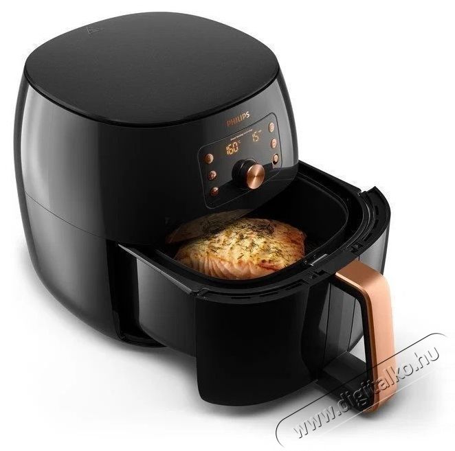 PHILIPS HD9867/90 FORR&Oacute;LEVEGŐS S&Uuml;TŐ Konyhai term&eacute;kek - Konyhai kisg&eacute;p (s&uuml;t&eacute;s / főz&eacute;s / hűt&eacute;s / &eacute;telk&eacute;sz&iacute;t&eacute;s) - Olajs&uuml;tő - 473992
