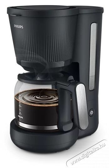 PHILIPS 3000 Series HD7411/00 fekete Konyhai term&eacute;kek - K&aacute;v&eacute;főző / k&aacute;v&eacute;&ouml;rlő / kieg&eacute;sz&iacute;tő - Filteres k&aacute;v&eacute;főző - 512769