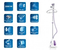 PHILIPS GC536/35 ClearTouch gőzölő készülék Háztartás / Otthon / Kültér - Tisztító / mosó - Gőzölős padlótisztító - 299053