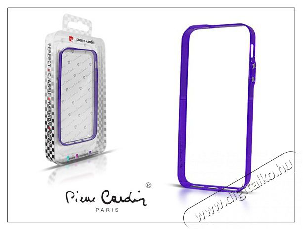 Pierre Cardin Pierre Cardin BCBPPP-IP5 Bumper iPhone 5/5s/SE lila védőkeret Mobil / Kommunikáció / Smart - Mobiltelefon kiegészítő / tok - Tok / hátlap - 427996