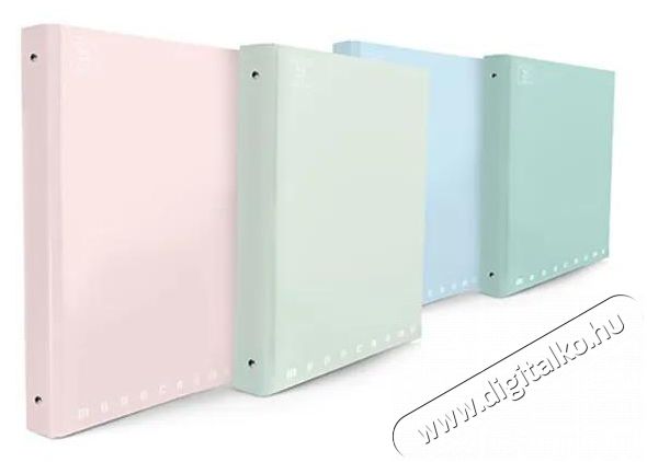 PIGNA Monocromo Pastel A4 4 gyűrűs 40mm gerincszélességű gyűrűs könyv Iroda és számítástechnika - Egyéb számítástechnikai termék - 437056