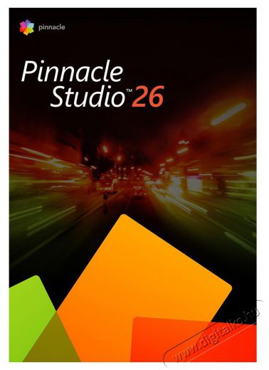 PINNACLE Studio 26 Standard ML ENG dobozos szoftver Fot&oacute;-Vide&oacute; kieg&eacute;sz&iacute;tők - Egy&eacute;b fot&oacute;-vide&oacute; kieg&eacute;sz&iacute;tő - Szoftver / k&eacute;pszerkesztő - 404430
