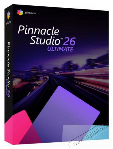PINNACLE Studio 26 Ultimate ML ENG dobozos szoftver Fotó-Videó kiegészítők - Egyéb fotó-videó kiegészítő - Szoftver / képszerkesztő - 408342