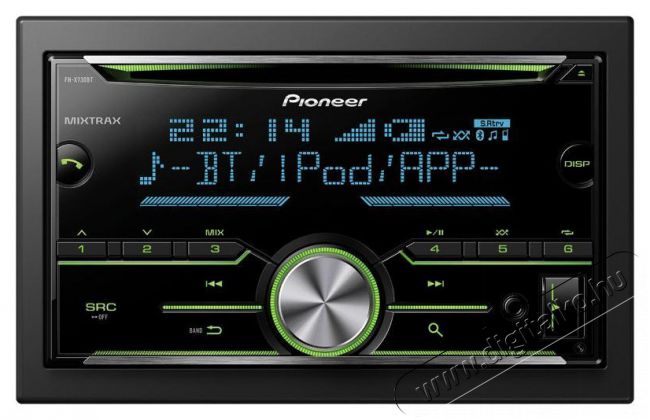 Pioneer FH-X730BT autóhifi fejegység Autóhifi / Autó felszerelés - Autórádió fejegység - Autórádió fejegység - 313537