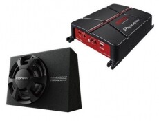 Pioneer GM-A3702 + TS-WX306B erősítő és mélyláda Autóhifi / Autó felszerelés - Autó hangsugárzó - Mélysugárzó szett - 318286