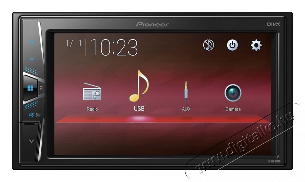 Pioneer MVH-G110 6.2 LCD-s USB/AUX aut&oacute;hifi fejegys&eacute;g Aut&oacute;hifi / Aut&oacute; felszerel&eacute;s - Aut&oacute;r&aacute;di&oacute; fejegys&eacute;g - Aut&oacute;r&aacute;di&oacute; fejegys&eacute;g - 351434