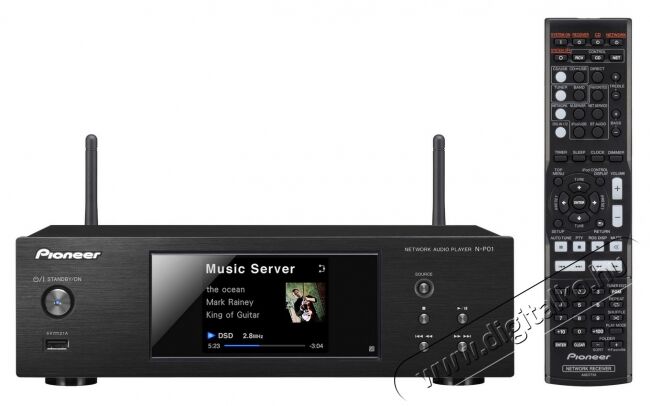 Pioneer N-P01-K hálózati audió lejátszó Audio-Video / Hifi / Multimédia - Rádió / órás rádió - Internet webrádió - 282997