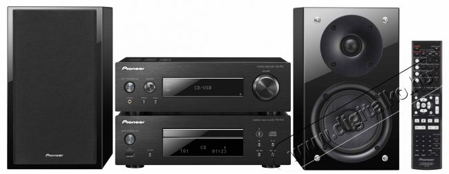 Pioneer P1-K Mikro hifi rendszer - fekete Audio-Video / Hifi / Multimédia - Hifi - Sztereó - Mikro-, mini hifi rendszer - 279598