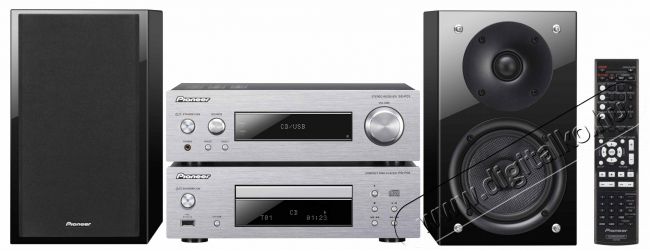 Pioneer P1-S Mikro hifi rendszer - ezüst Audio-Video / Hifi / Multimédia - Hifi - Sztereó - Mikro-, mini hifi rendszer - 279599
