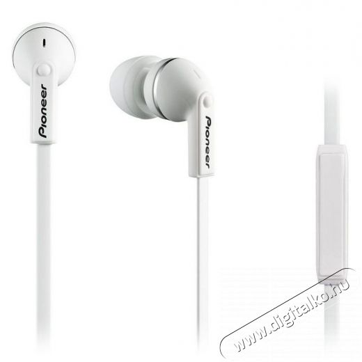 Pioneer SE-CL712T-W fülhallgató Audio-Video / Hifi / Multimédia - Fül és Fejhallgatók - Fülhallgató mikrofonnal / headset - 296235