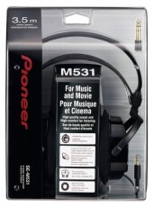 Pioneer SE-M531 Fejhallgató - fekete Audio-Video / Hifi / Multimédia - Fül és Fejhallgatók - Fejhallgató - 280553