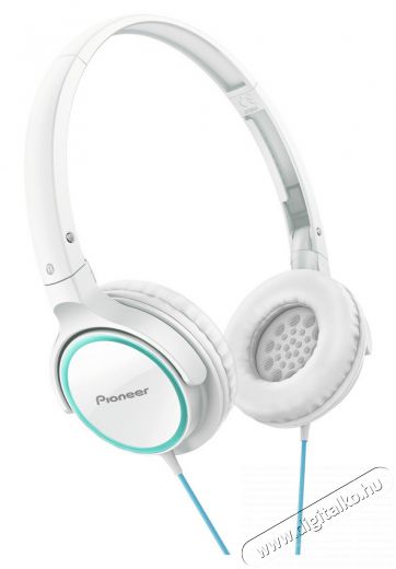Pioneer SE-MJ512-GW Fejhallgató - fehér/türkiz Audio-Video / Hifi / Multimédia - Fül és Fejhallgatók - Fejhallgató - 281834
