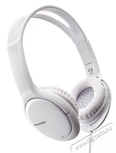 Pioneer SE-MJ711-W Fejhallgató - fehér Audio-Video / Hifi / Multimédia - Fül és Fejhallgatók - Fejhallgató - 280590