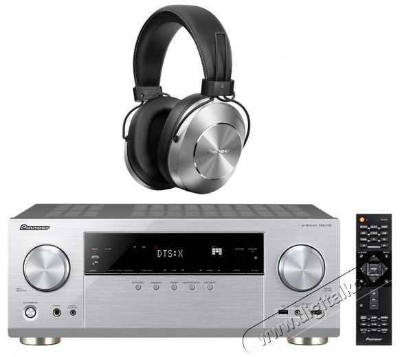 Pioneer VSX-1131 házimozi erősítő - ezüst + SE-MS7BT-S fejhallgató Audio-Video / Hifi / Multimédia - Házimozi - Házimozi erősítő - 309920