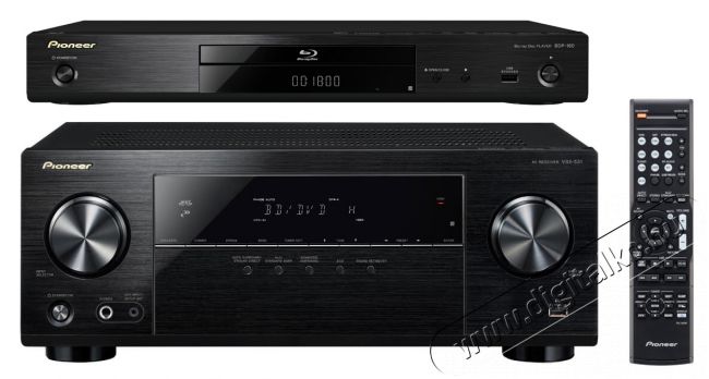 Pioneer VSX-531 (B) házimozi erősítő + BDP-180-K Blu-ray lejátszó Audio-Video / Hifi / Multimédia - Házimozi - Blu-Ray házimozi szett - 309780
