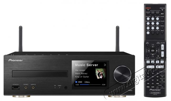 Pioneer XC-HM82-K multimédiás erősítő - fekete Audio-Video / Hifi / Multimédia - Hifi - Sztereó - CD / DVD / Multimédia lejátszós rádióerősítő - 283012
